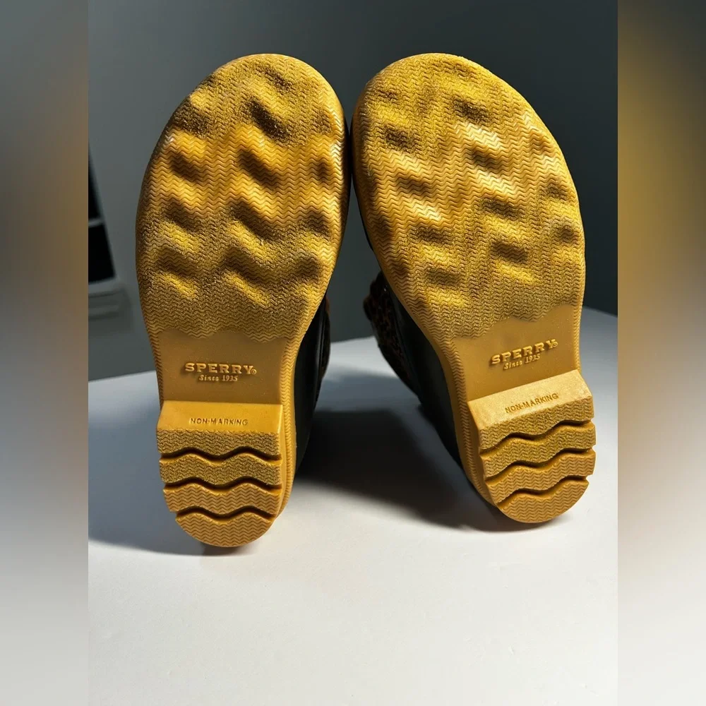 Sperry Leopard Print Duck‎ Boots